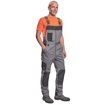 Obrázek z Cerva CREMORNE Pracovní kalhoty s laclem šedá / černá 