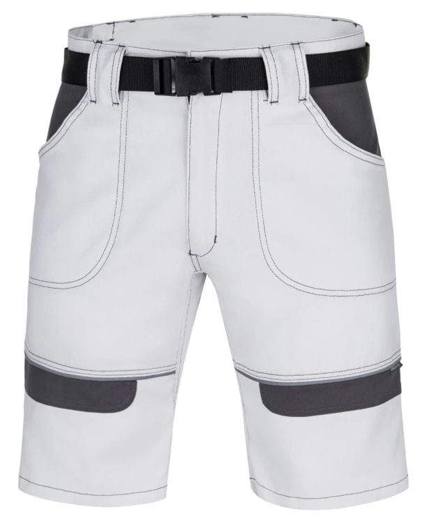 Obrázek z ARDON®COOL TREND Pracovní kraťasy bílo-šedé 