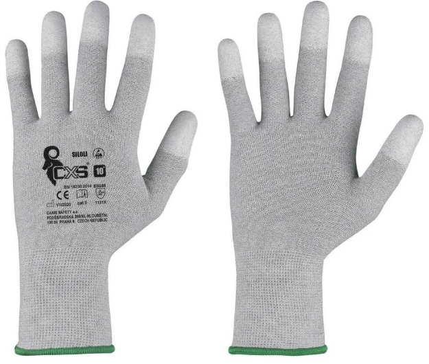 Obrázek z CXS SILOLI Pracovní rukavice antistatické 120 párů 