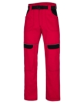 Obrázek z ARDON®COOL TREND Pracovní kalhoty do pasu červené prodloužené 