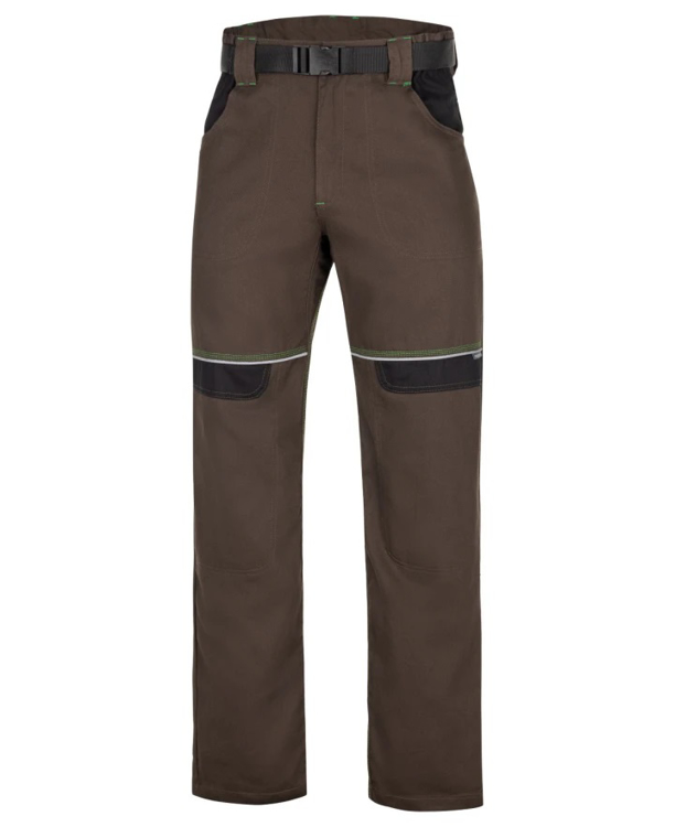 Obrázek z ARDON®COOL TREND Pracovní kalhoty do pasu hnědé 