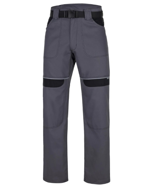 Obrázek z ARDON®COOL TREND Pracovné nohavice do pása šedá / černá 