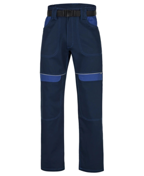 Obrázek ARDON®COOL TREND Pracovní kalhoty do pasu tm. modrá / sv. modrá