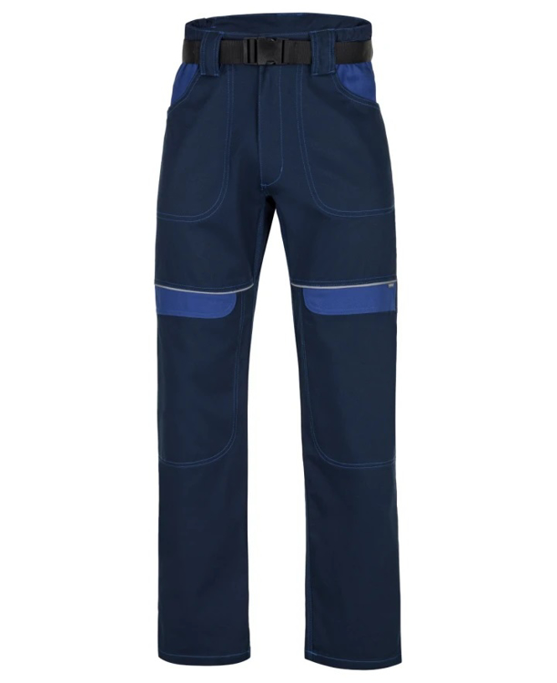 Obrázek z ARDON®COOL TREND Pracovní kalhoty do pasu tm. modrá / sv. modrá 