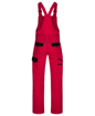 Obrázek z ARDON®COOL TREND Pracovní kalhoty s laclem červené prodloužené 