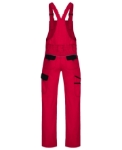 Obrázek z ARDON®COOL TREND Pracovní kalhoty s laclem červené prodloužené 