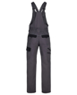 Obrázek z ARDON®COOL TREND Pracovní kalhoty s laclem šedá / černá 