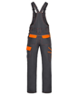 Obrázek z ARDON®COOL TREND Pracovní kalhoty s laclem šedá / oranžová 