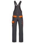 Obrázek z ARDON®COOL TREND Pracovní kalhoty s laclem šedá / oranžová 