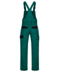 Obrázek z ARDON®COOL TREND Pracovní kalhoty s laclem zelené prodloužené 