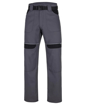 Obrázek z ARDON®COOL TREND Pracovní kalhoty do pasu šedo-černé zkrácené 