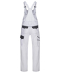 Obrázek z ARDON®COOL TREND Pracovní kalhoty s laclem bílo-šedé zkrácené 