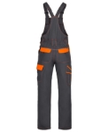 Obrázek z ARDON®COOL TREND Pracovní kalhoty s laclem šedo-oranžové zkrácené 