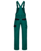 Obrázek z ARDON®COOL TREND Pracovní kalhoty s laclem zelené zkrácené 