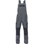 Obrázek z Cerva MAX SUMMER Pracovní kalhoty s laclem antracit / černá 