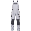 Obrázek z Cerva MAX SUMMER Pracovní kalhoty s laclem bílo / šedé 