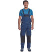 Obrázek z Cerva MAX SUMMER Pracovní kalhoty s laclem modrá / černá 