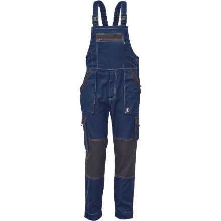 Obrázek Cerva MAX SUMMER Pracovní kalhoty s laclem navy / antracit