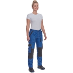 Obrázek z Cerva MAX SUMMER LADY Pracovní kalhoty modré / černé 