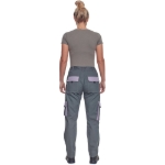 Obrázek z Cerva MAX SUMMER LADY Pracovní kalhoty šedé / sv. fialové 