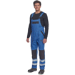 Obrázek z Cerva MAX NEO REFLEX Pracovní kalhoty s laclem modro / černé 
