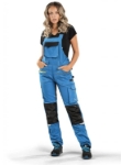 Obrázek z CXS STRETCH Dámské pracovní kalhoty s laclem modro - černé 