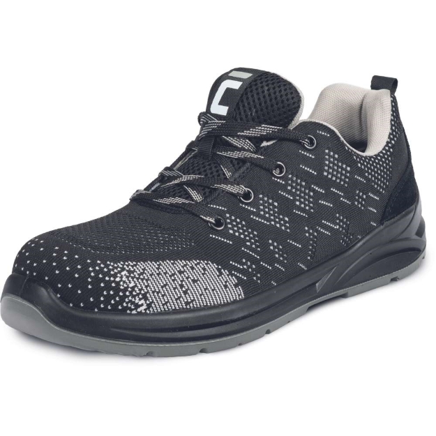 Obrázek z Cerva GERA S1 SR Pracovní polobotka černo-šedá 