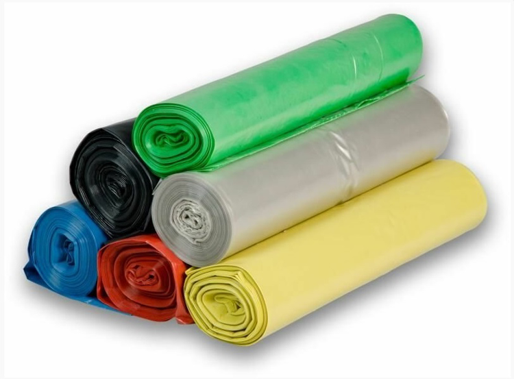 Obrázek z LDPE 240L EXTRA PEVNÉ pytle na odpad 5ks/role 