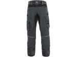 Obrázek z CXS STRETCH Pracovní kalhoty zkrácené tmavě šedo-černé 