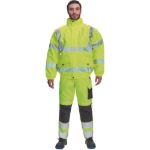 Obrázek z Cerva CLOTON HV Reflexní zimní bunda žlutá 