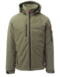 Obrázek z Payper CREEK PAD Pracovní pánská softshellová bunda zimní vojenská zelená 