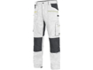 Obrázek z CXS STRETCH Pracovní kalhoty bílo-šedé 