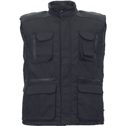 Obrázek Cerva DAVIDA Pracovní vesta zimní černá