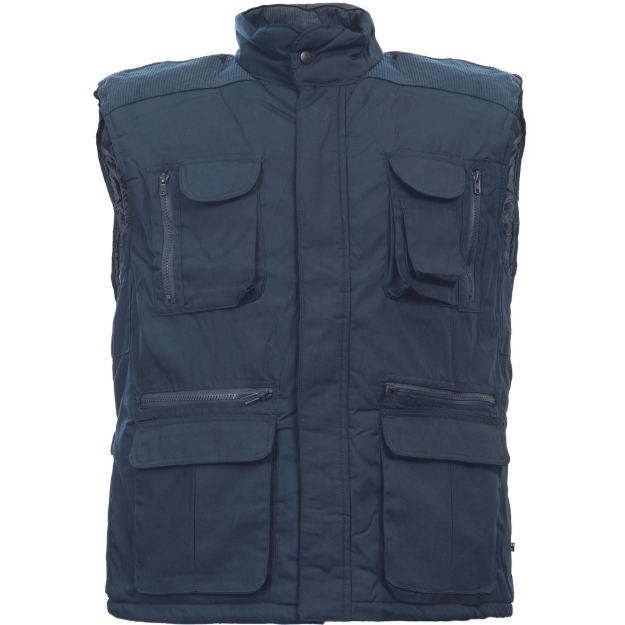 Obrázek z Cerva DAVIDA Pracovní vesta zimní modrá 