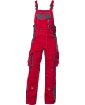 Obrázek z ARDON®VISION Pracovní kalhoty s laclem červené 