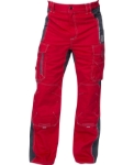 Obrázek z ARDON®VISION Pracovní kalhoty do pasu zkrácené červené 
