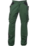 Obrázek z ARDON®VISION Pracovní kalhoty do pasu zelené zkrácené 