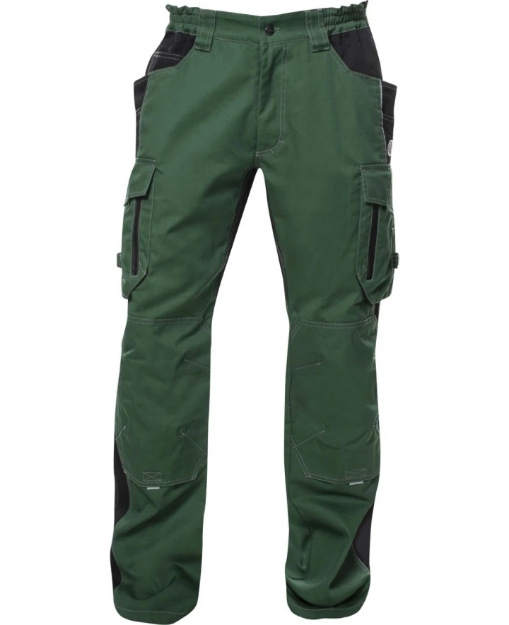 Obrázek z ARDON®VISION Pracovní kalhoty do pasu zelená 