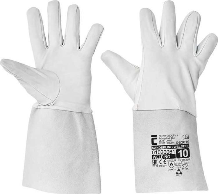 Obrázek z Cerva SANDERLING WELDER Pracovní rukavice 12 párů 