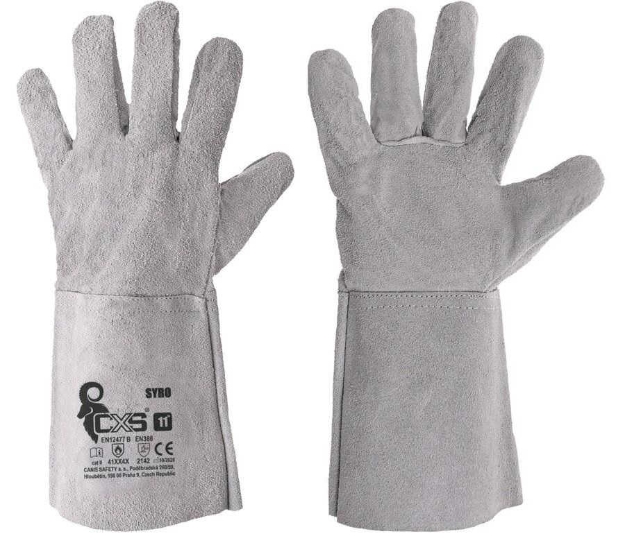 Obrázek z CXS SYRO Svářecí rukavice 12 párů 