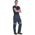 Obrázek z Cerva MAX ECO STRETCH Pracovní kalhoty černá 