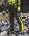 Obrázek z ARDON®NEON Pracovní kalhoty prodloužené černo-žluté 