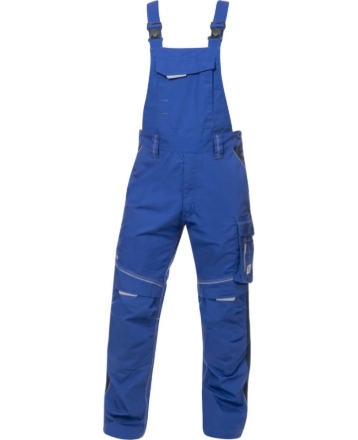 Obrázek ARDON®URBAN+ Pracovní kalhoty s laclem zkrácené středně modré