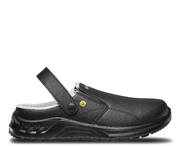 Obrázek z BLACK OB ESD Slipper Pracovní nazouvák 