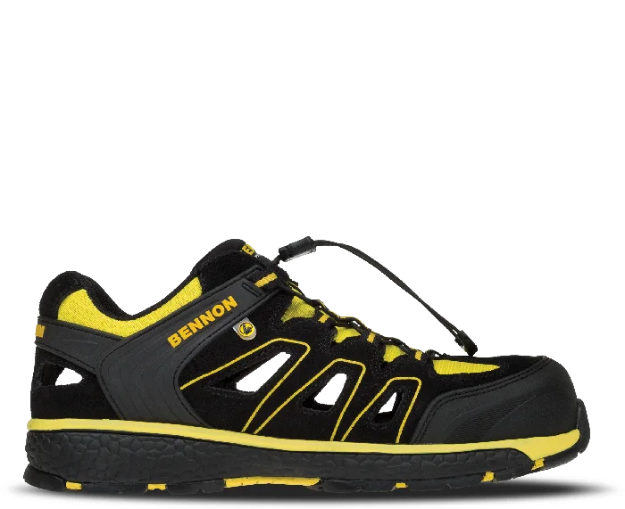 Obrázek z Bennon BOMBIS S1 ESD NM Yellow Sandal Pracovní sandál 