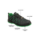 Obrázek z KNITTER S1 ESD Green Low 