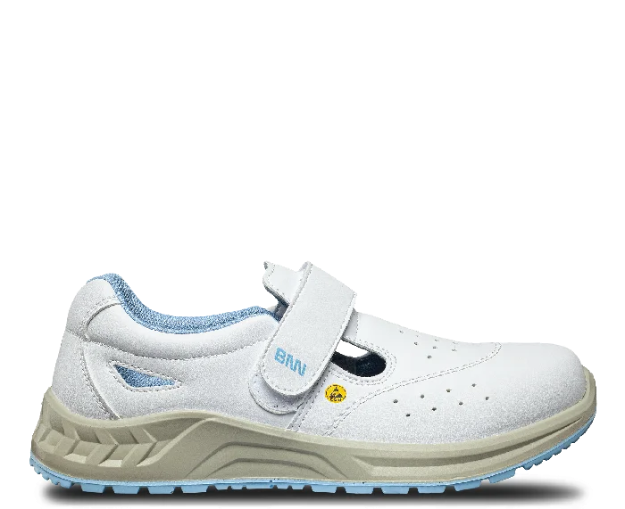 Obrázek z Bennon WHITE O1 ESD Sandal Pracovní sandále 