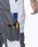 Obrázek z ARDON®SUMMER Pracovní kalhoty do pasu bílá 