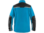 Obrázek z CXS 4ENVI SOLIS Pracovní fleecová bunda azurově modro-černá 