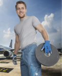 Obrázek z ARDON®SUMMER Pracovní kalhoty zkrácené světle šedé 